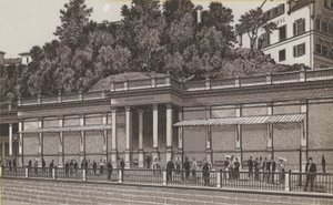 Felsenquelle (litho) de German School