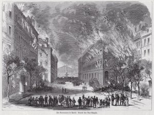 Incêndios na Rue Royale, Comuna de Paris de German School