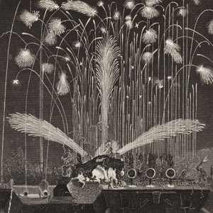 Ecrã de fogo-de-artifício de German School