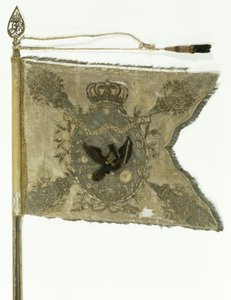 Bandeira da infantaria prussiana sob Frederico, o Grande (têxtil)