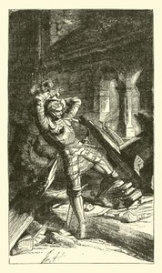 Francis von Sickingen mortalmente ferido de German School
