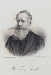 Franciszek Smolka, político polaco sob o domínio austro-húngaro (gravura) de German School