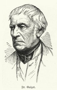 François Guizot, historiador e estadista francês (litho) de German School