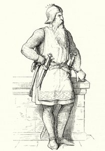 Frederico Barbarossa, Rei da Alemanha e Itália e Imperador Romano Sagrado (gravura) de German School