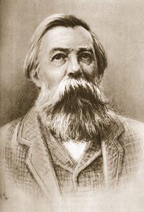 Frederick Engels (foto sépia) de German School