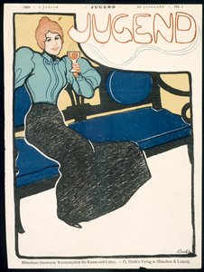 Capa da revista Youth, janeiro de 1898 de German School