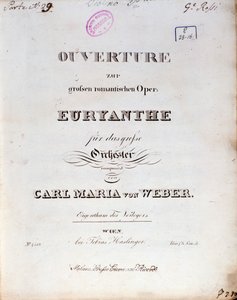 Frontispício da ópera 