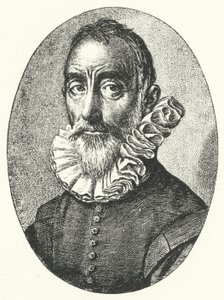 Gabriello Chiabrera, poeta italiano (gravura) de German School