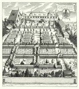 Jardim de Christoph Peller em Nuremberga de German School