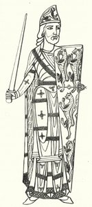 Geoffrey Plantagenet, Conde de Anjou (gravura) de German School