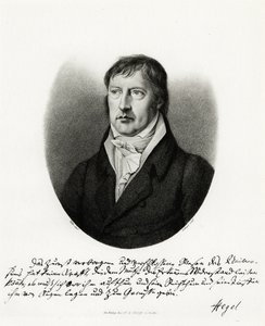 Georg Wilhelm Friedrich Hegel, 1884-90 (fototipo) de German School