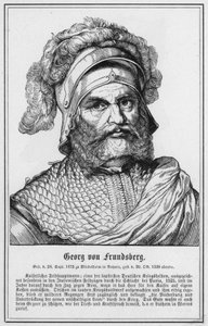 George de Frundsberg (gravura) de German School