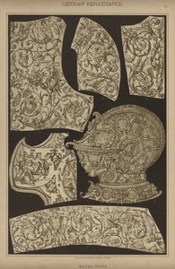 Renascença alemã, Metal-Work (cor litho) de German School
