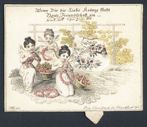 Cartão de cumprimentos alemão de German School