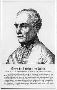Gideon Ernst Barão de Loudon (gravura) de German School