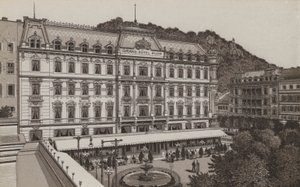 Grand Hotel Pupp (litho) de German School