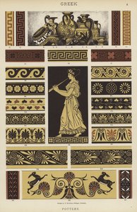 Grego, Faiança (cor litho) de German School