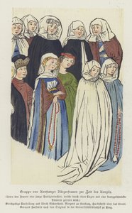Grupo de mulheres de Constança do tempo do Conselho de Constança de German School