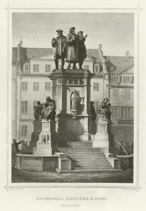 Gutenberg Schoffer e Fust, Frankfort de German School