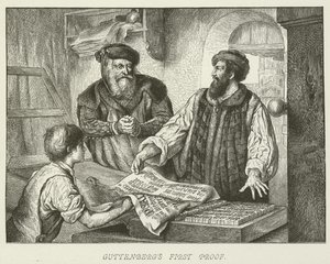 Primeira prova de Guttenberg de German School