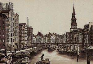 Hamburgo: Reimers-Fleet, Reimers Fleet (litografia) de German School
