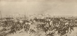 Tropas hanseáticas em Loigny, Guerra Franco-Prussiana, dezembro de 1870 de German School