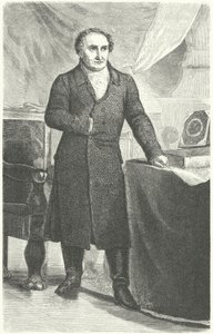 Heinrich Friedrich Karl vom und zum Stein, estadista prussiano (gravura) de German School