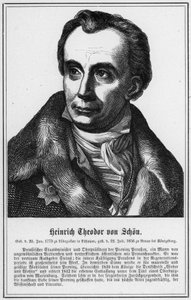 Heinrich Theodor von Schon (gravura) de German School