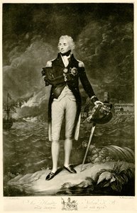 Horatio Lord Nelson, 1884-90 (fototipo) de German School