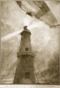 Como o zepelim encontrou o caminho de volta à pátria, 1914-19 de German School