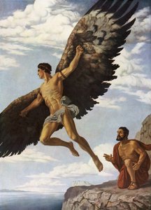 Icarus (cor litho) de German School