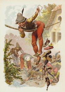 Ilustração para Till Eulenspiegel de German School