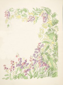 Ilustração de Styl, pub.1922 (pochoir print) de German School
