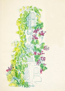 Ilustração de Styl, pub.1922 (pochoir print) de German School