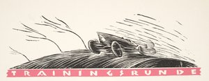 Ilustração de Styl, pub.1922 (pochoir print) de German School