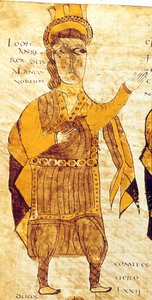 Ilustração do Breviário de Alarico, 506 de German School