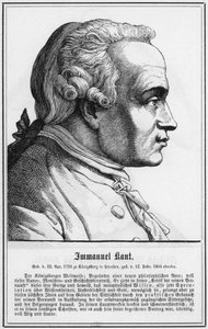 Immanuel Kant (gravura) de German School