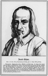 Jacob Bohme (gravura) de German School