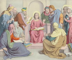 Jesus é encontrado no templo