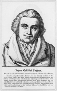 Johann Gottfried Eichhorn (gravura) de German School