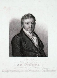 Johann Nepomuk Hummel (1778-1837) (gravura) de German School