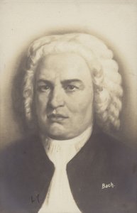 Johann Sebastian Bach, compositor alemão, organista, cravista, violista e violinista do período barroco (1685-1750) de German School