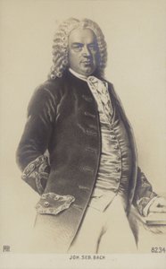 Johann Sebastian Bach, compositor alemão, organista, cravista, violista e violinista do período barroco (1685-1750) de German School