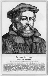 Johann Sleidan (gravura) de German School