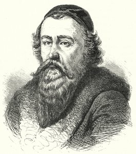 John Amos Comenius, filósofo e teólogo morávio (gravura) de German School
