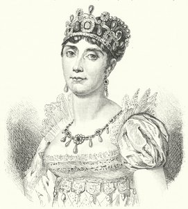 Josefina de Beauharnais, primeira esposa de Napoleão I (gravura) de German School