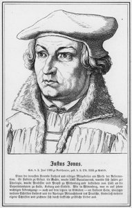 Justus Jonas (gravura) de German School