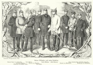 Kaiser Wilhem I e seus paladinos de German School