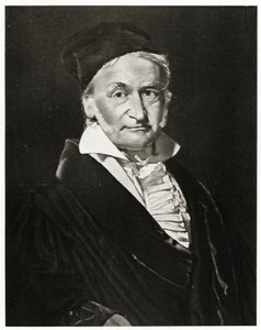Karl Friedrich Gauss, 1884-90 (fototipo) de German School
