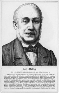 Karl Matthy (gravura) de German School